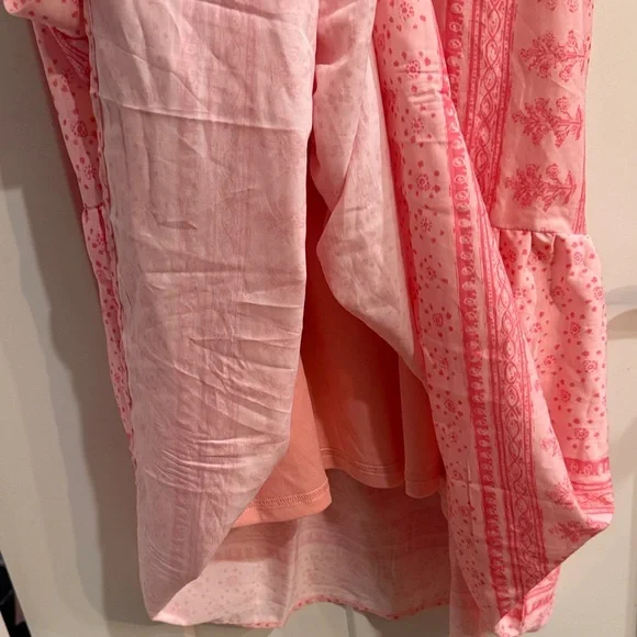 Pink Sleeveless Maxi Dress - Picture 3 of 4